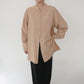 90s Linen x Cotton Shirt Made in USA