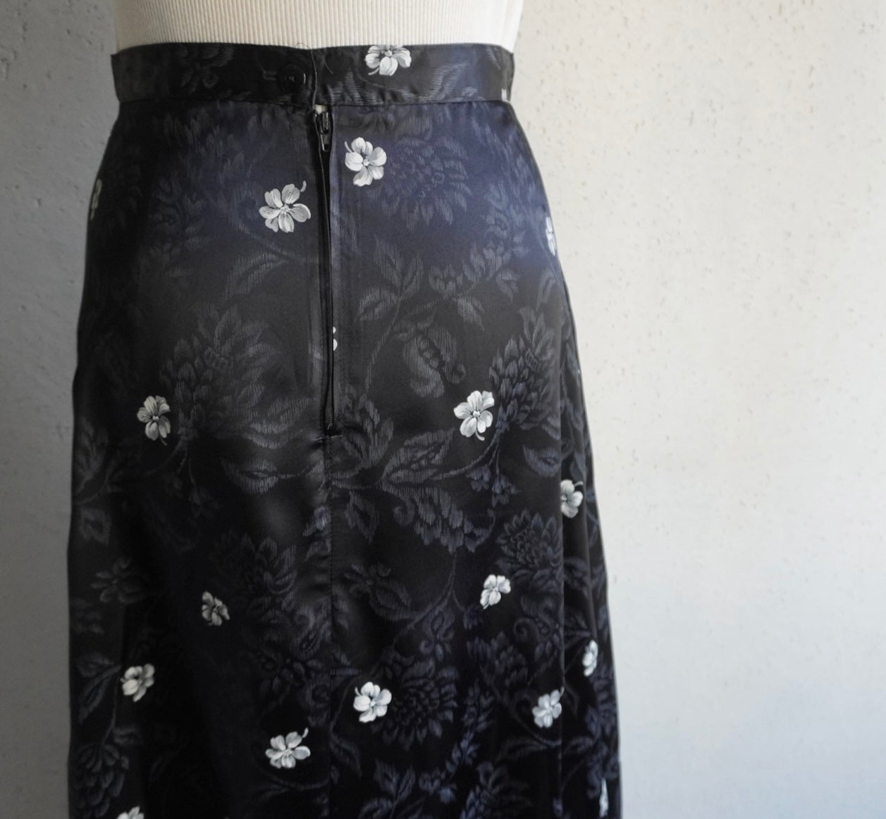 90s Printed Skirt Made in USA