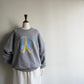 90s Printed Sweater Made in USA