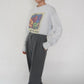90s Printed Long Sleeves T-shirt Made in USA