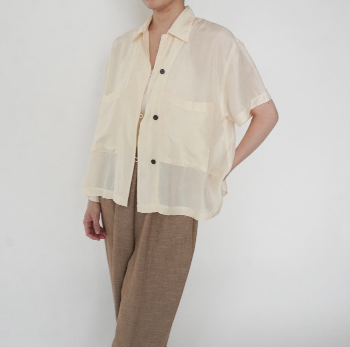 90s Ivory Shirt