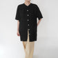90s Black Long Blouse