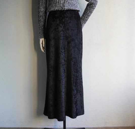 90s Velour Skirt Made in Italy