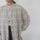 90s Linen Plaid Shirt