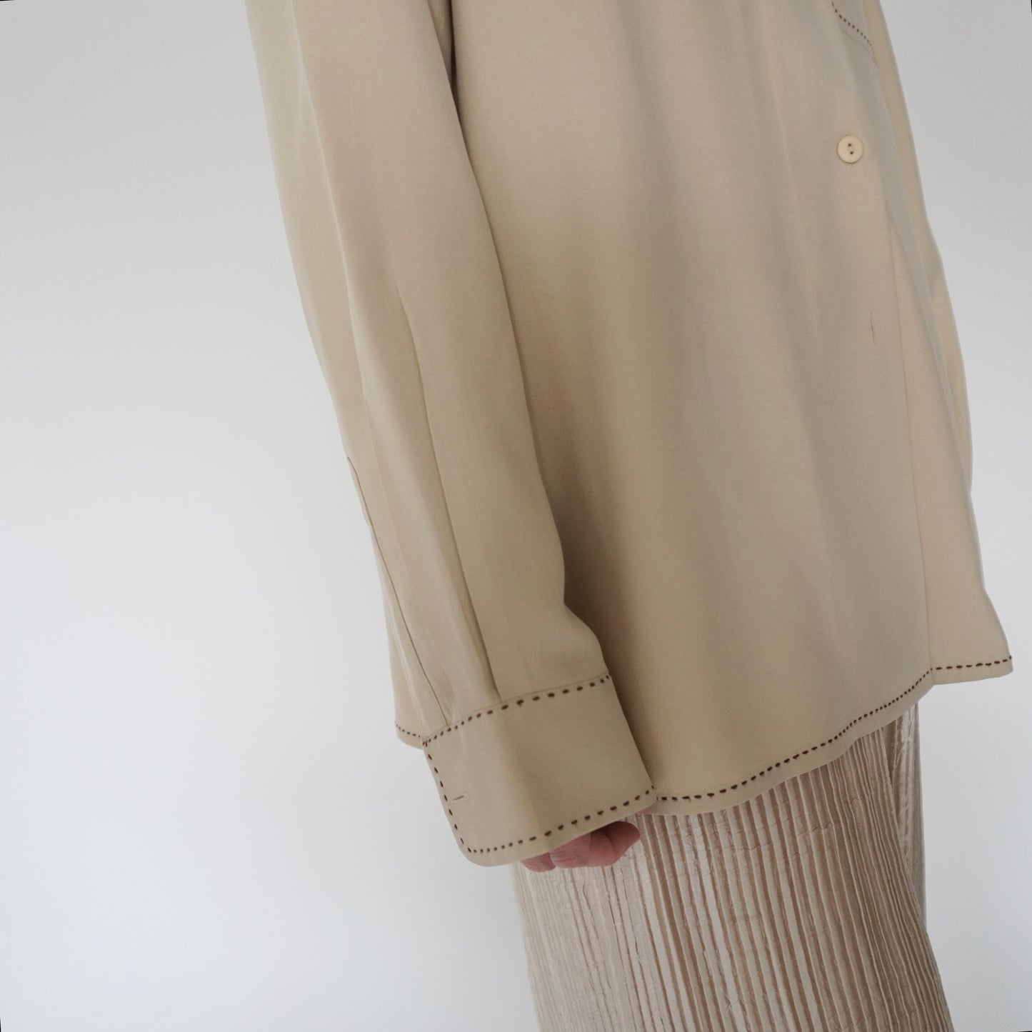 90s Silk Design Shirt