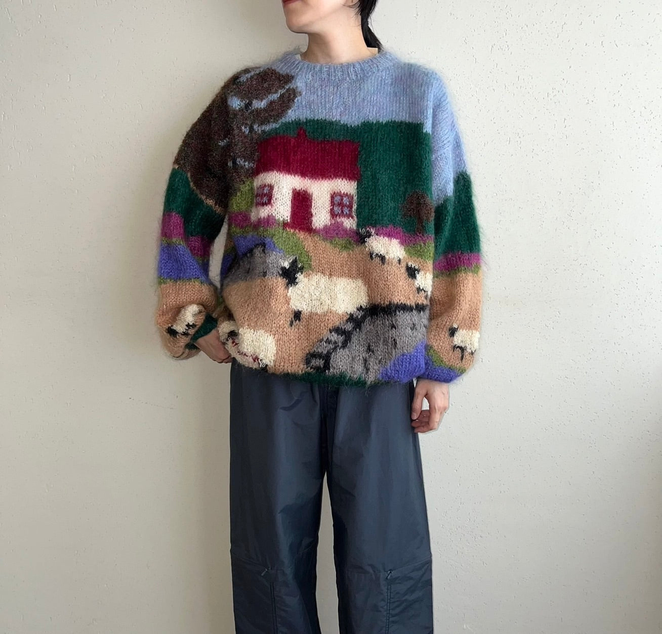 90s Design Mohair Knit