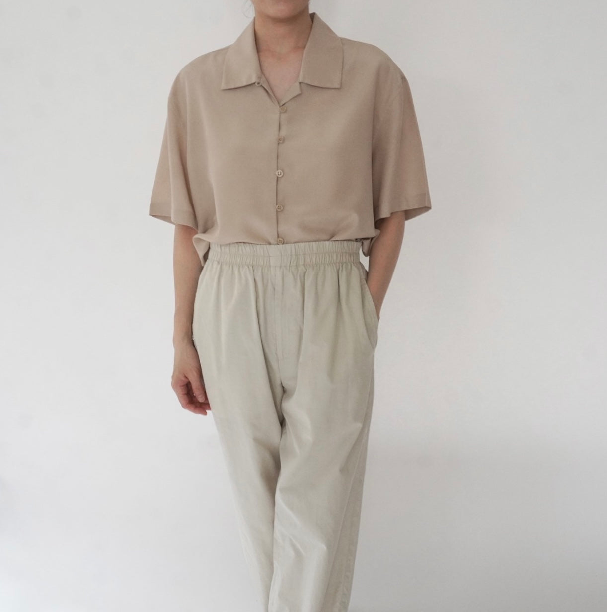 90s Button Design Shirt