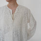 80s Embroidery Dress