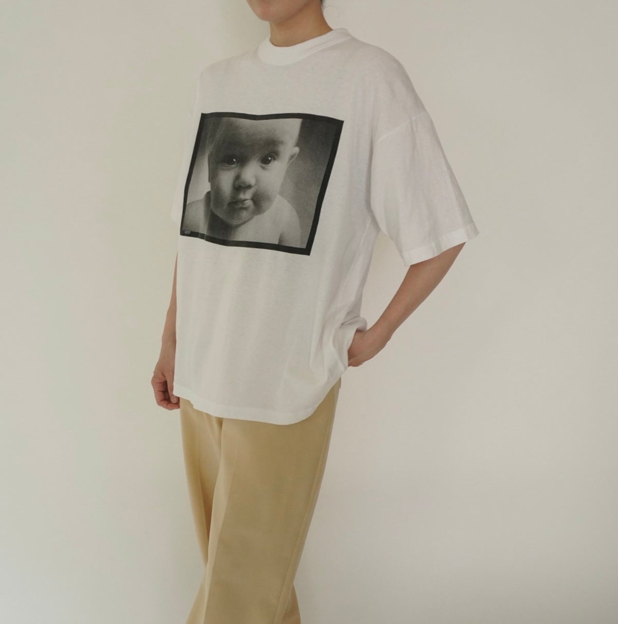 90s EURO Photo Printed T-shirt