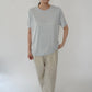 90s Light Blue Top Made in USA