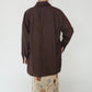 90s Brown Linen Shirt