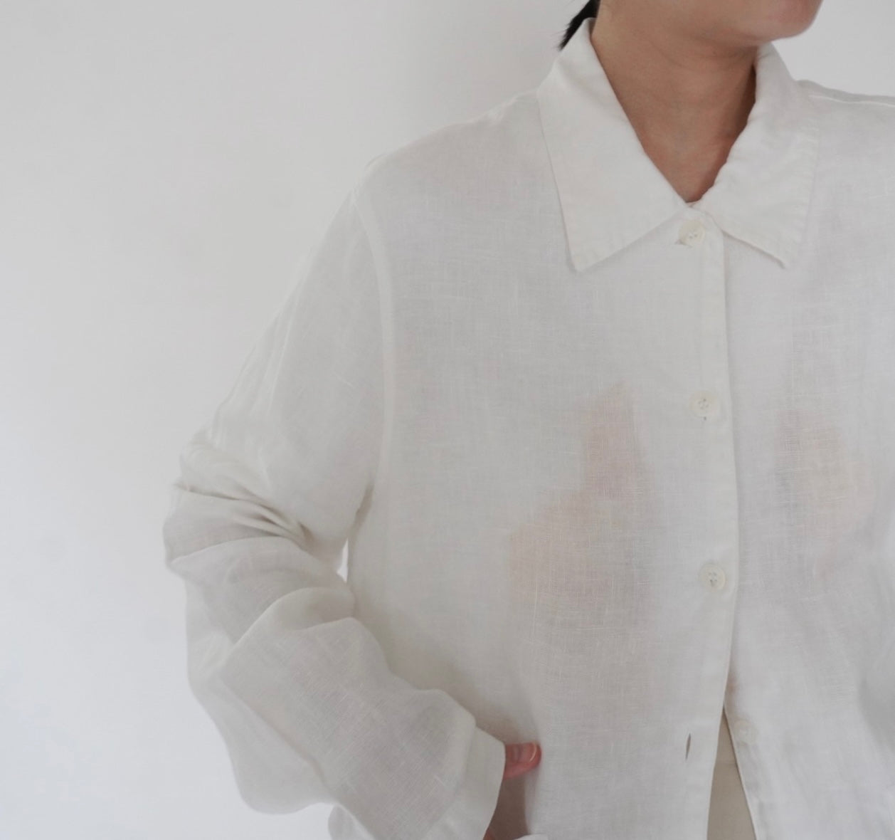90s Linen Jacket Made in USA