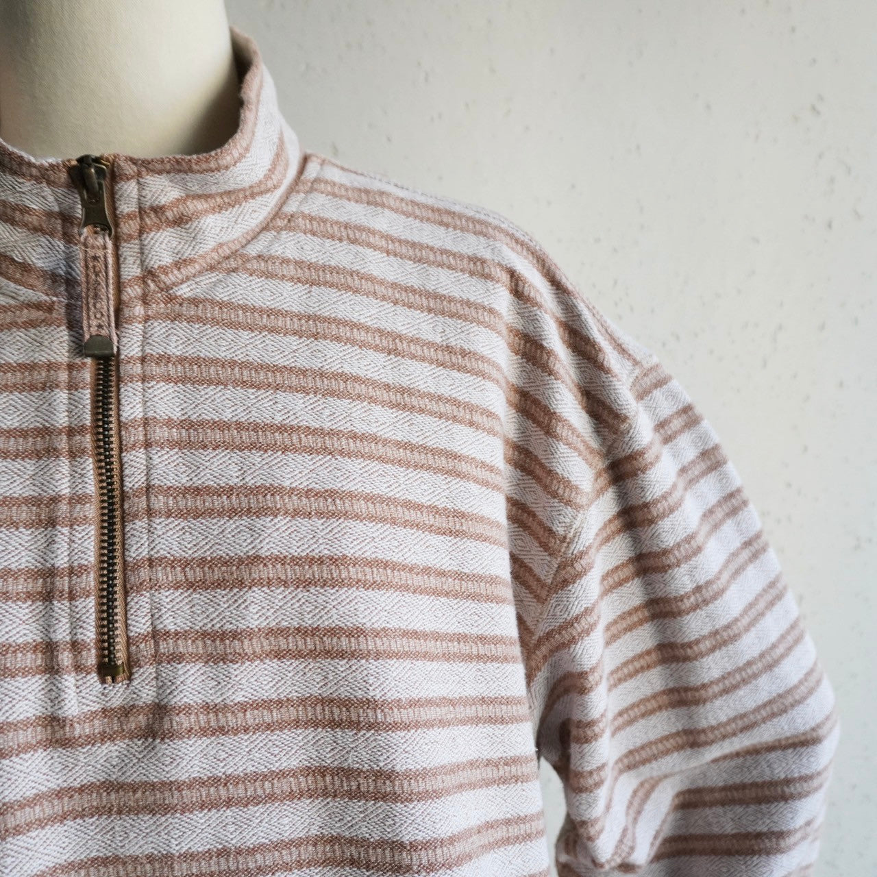 90s Striped Cotton Top