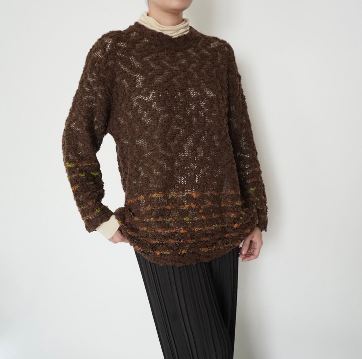 90s Brown Knit