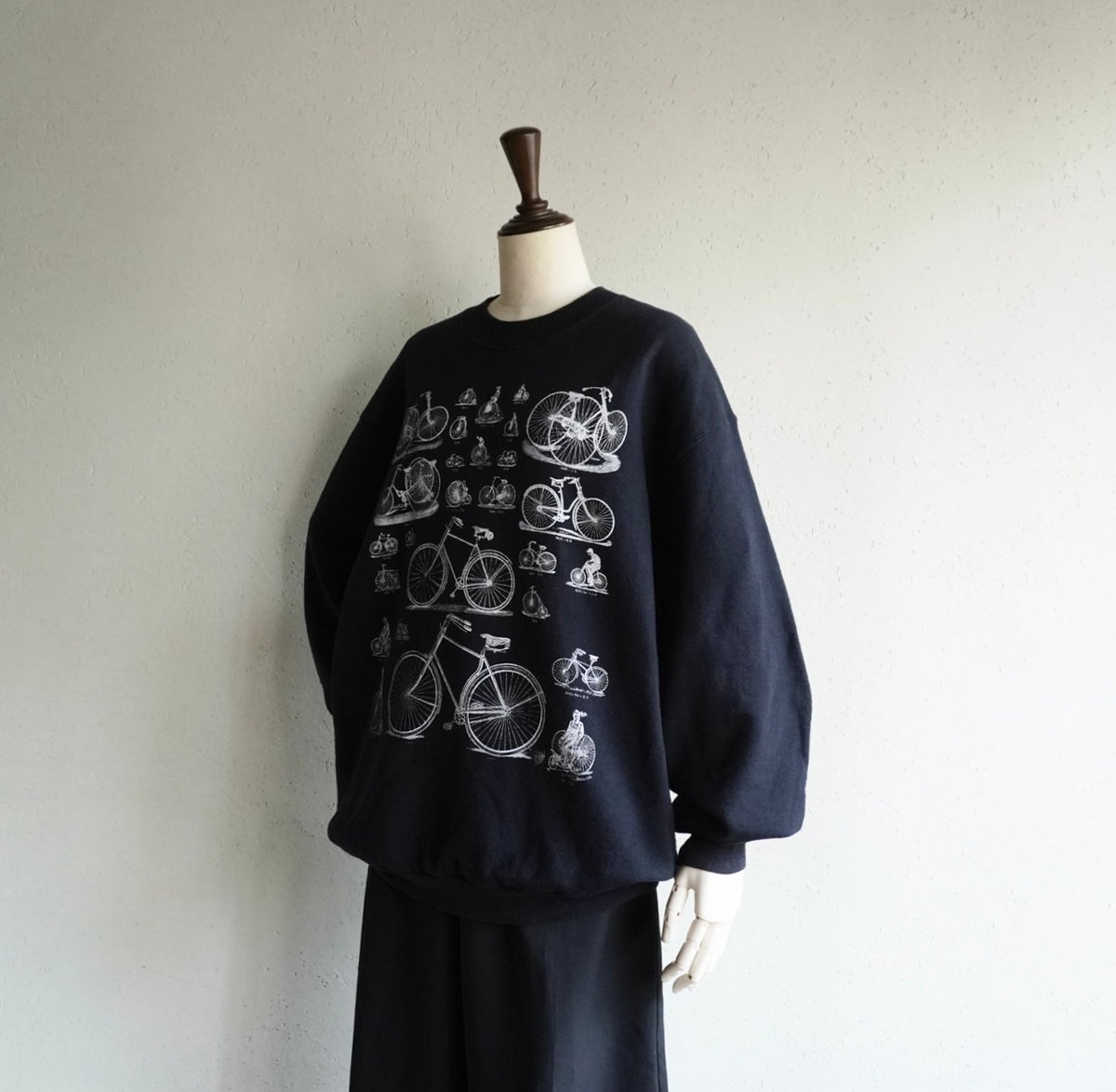 90s Printed Sweater Made in Ireland