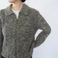 90s Zipped Knit Top