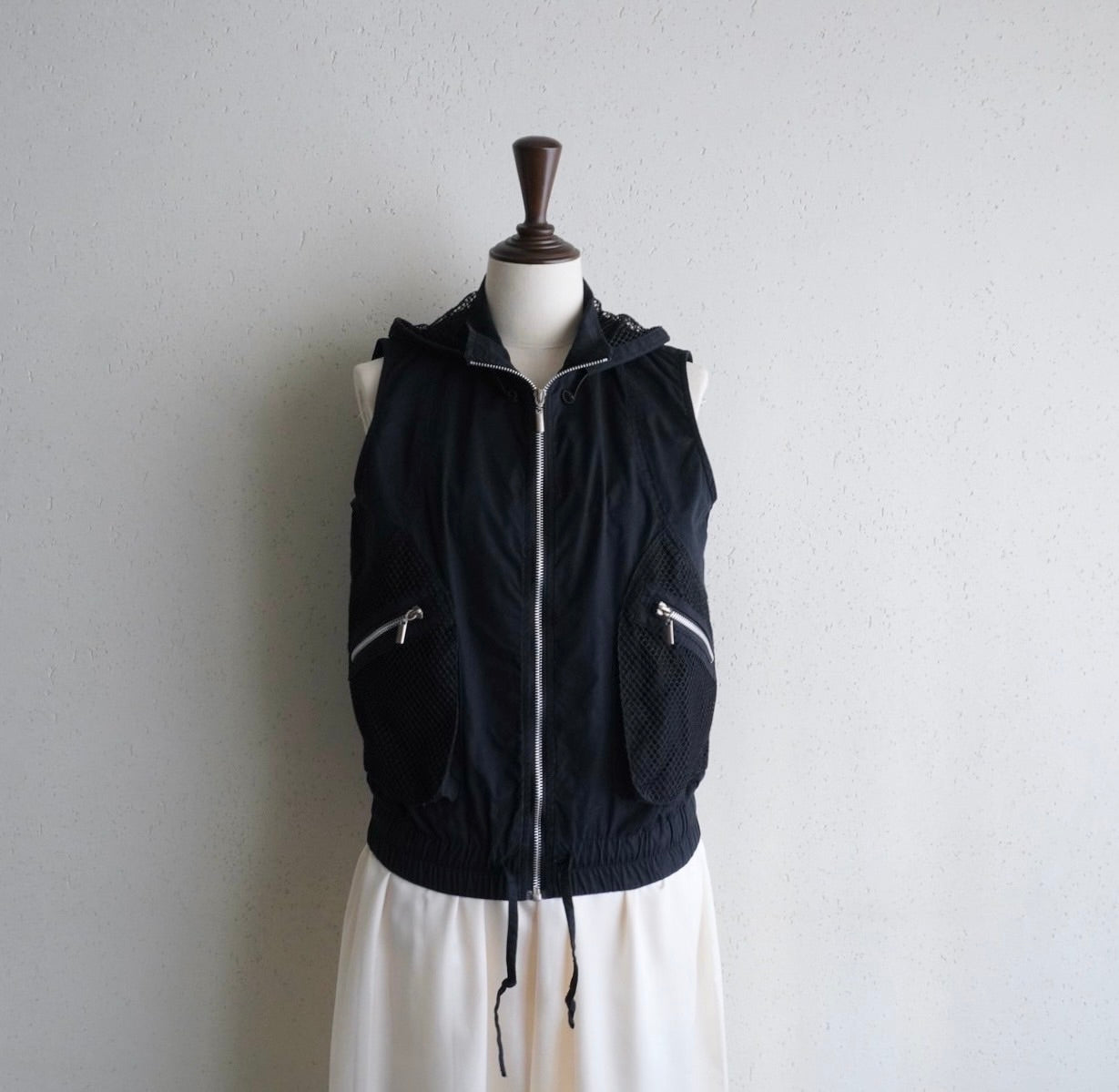 90s Mesh Design Cotton Vest