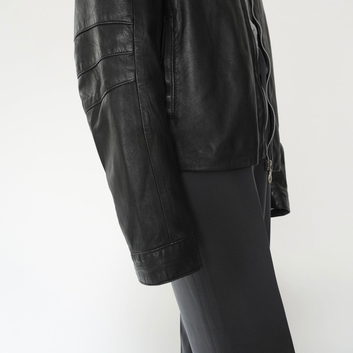 90s Leather Jacket Made in Italy