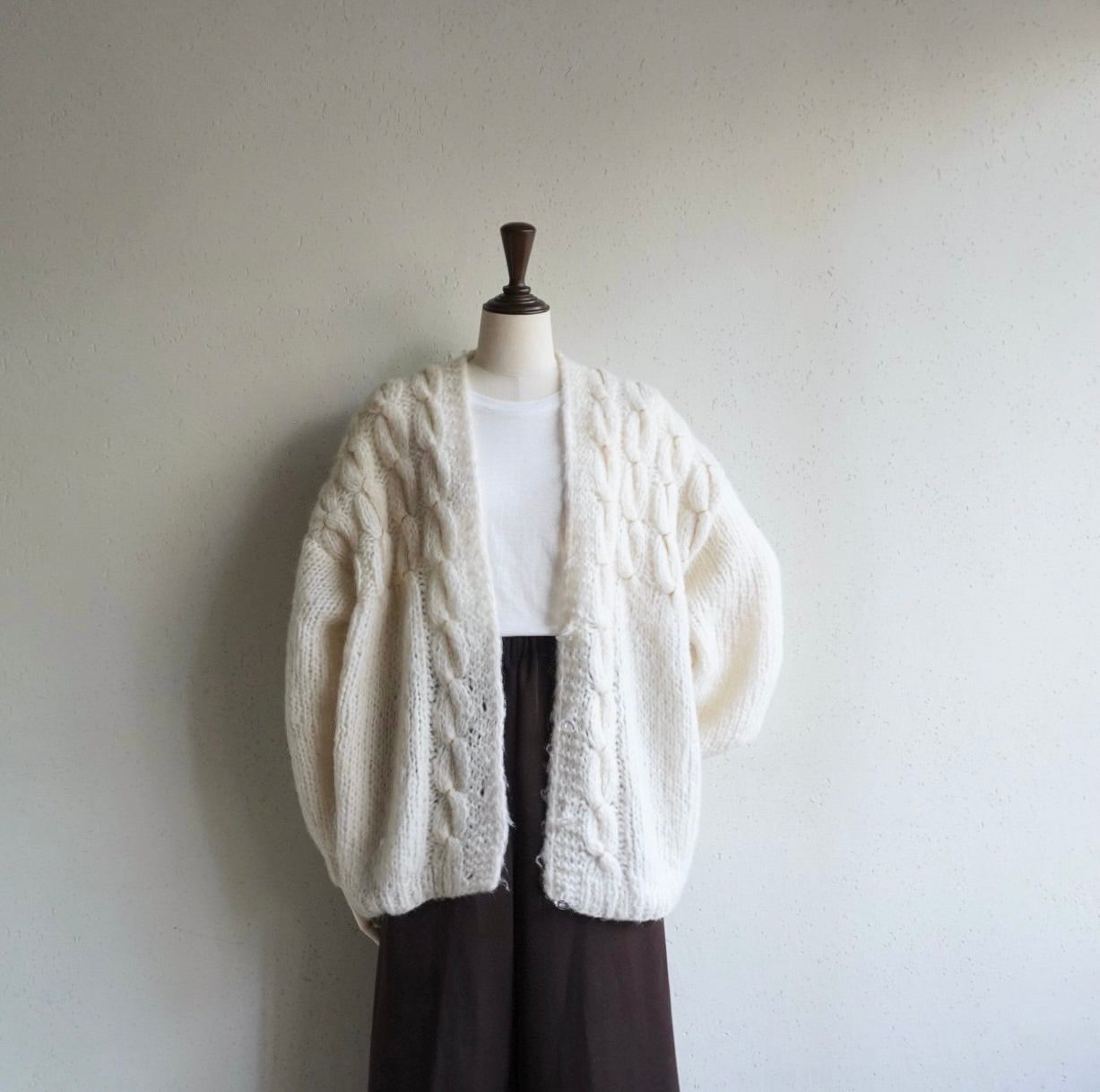 80s Design Knit Cardigan