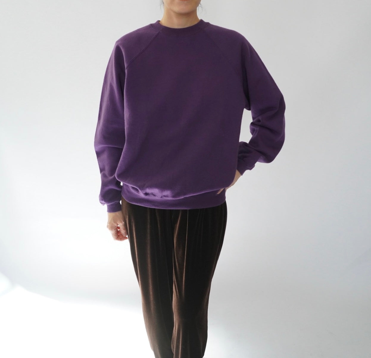 90s Purple Sweater