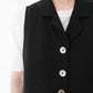 90s Black Sleeveless Shirt