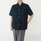 90s Navy Linen Shirt