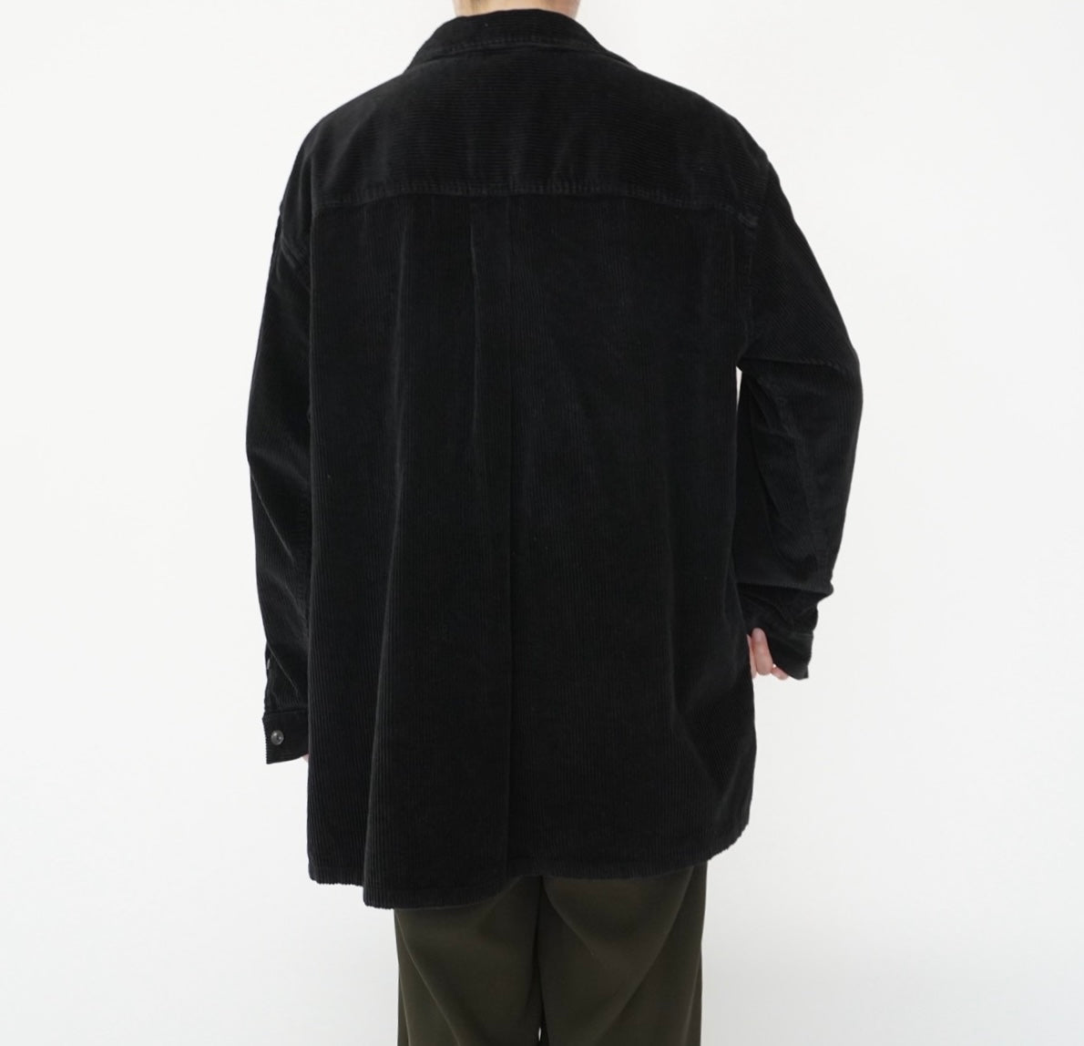 90s Zip Corduroy Shirt,Jacket