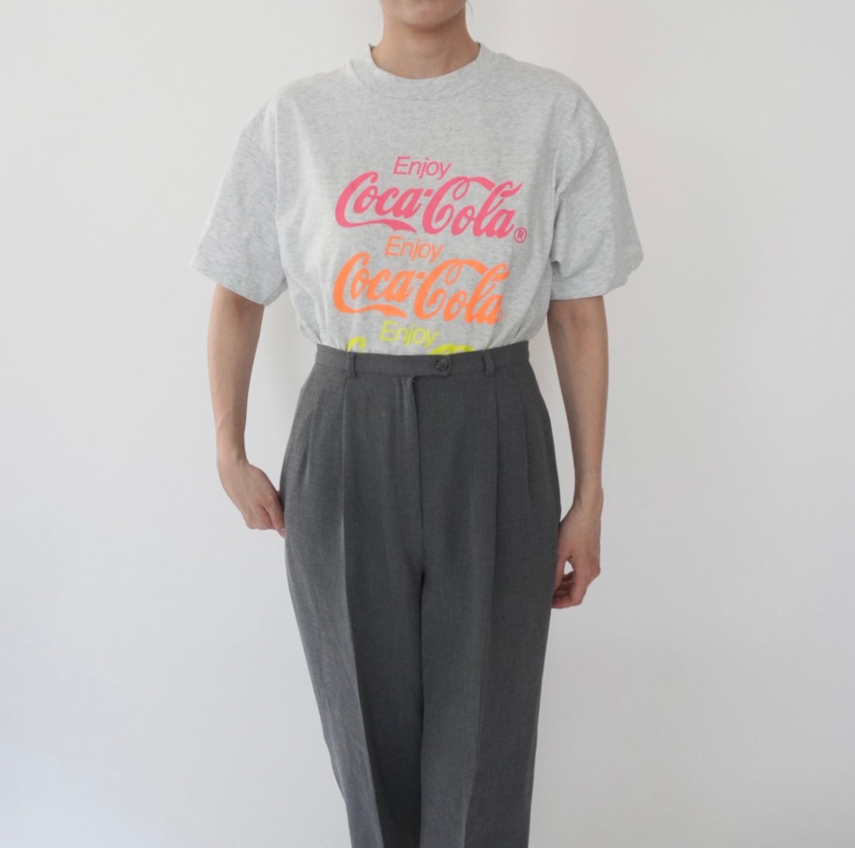 90s "Coca-Cola" Printed T-shirt Made in USA