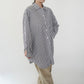 90s "GAP" Striped Long Cotton Shirt
