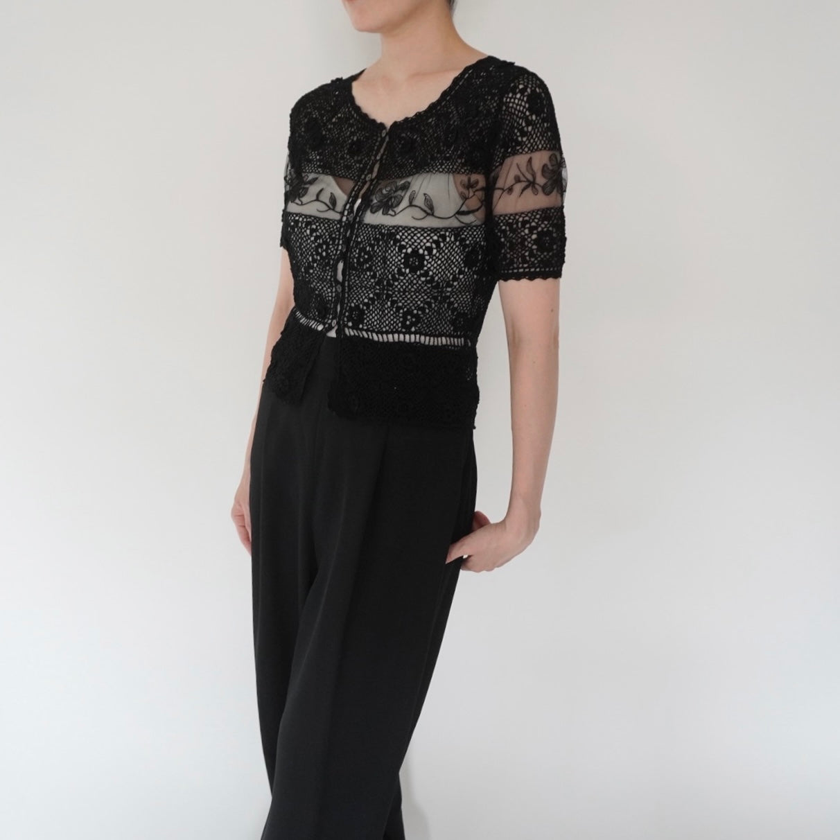 Crochet  Lace Design Top