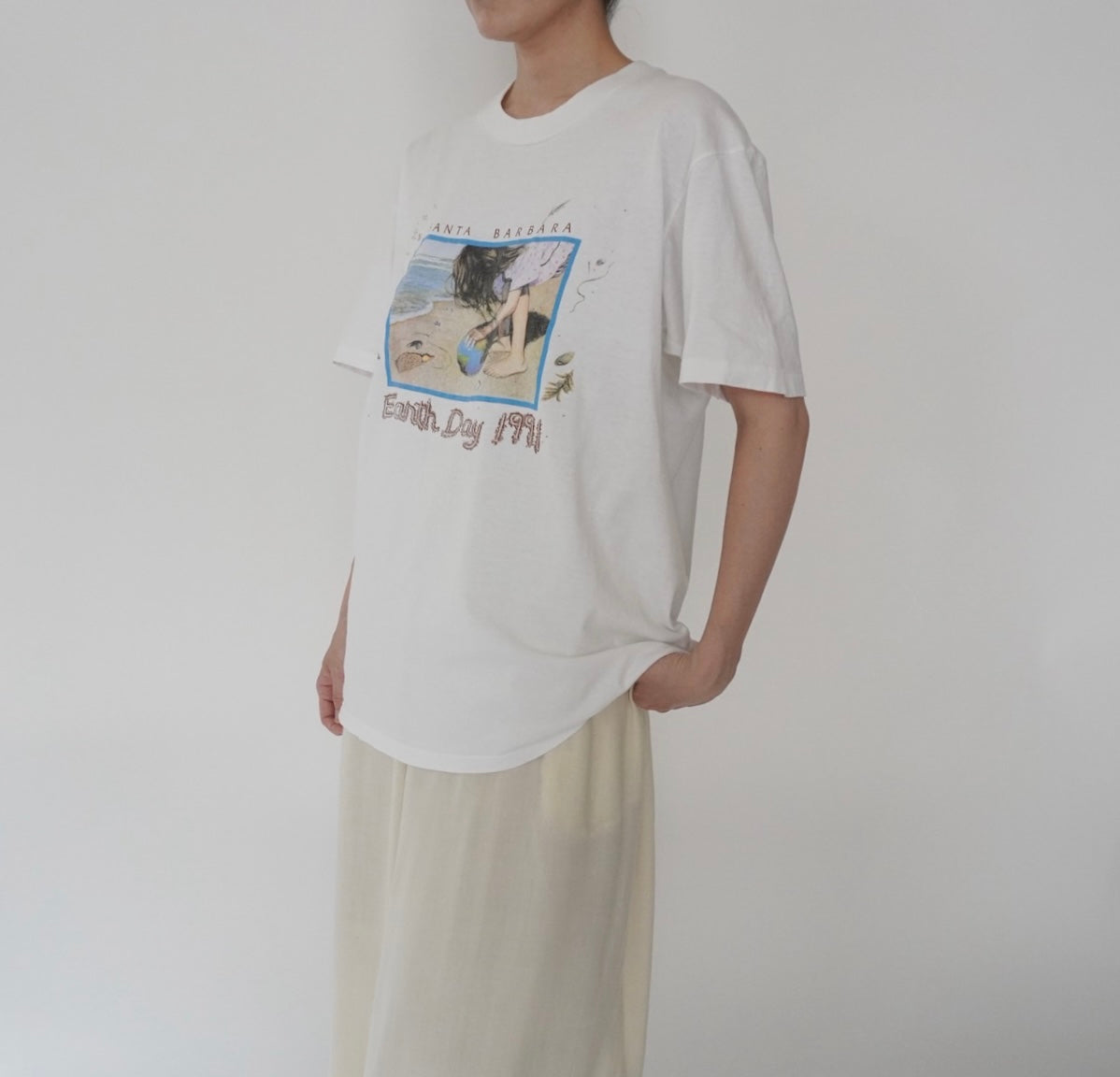 90s Printed T-shirt Made in USA
