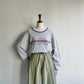 90s Printed Long T-shirt Made in USA