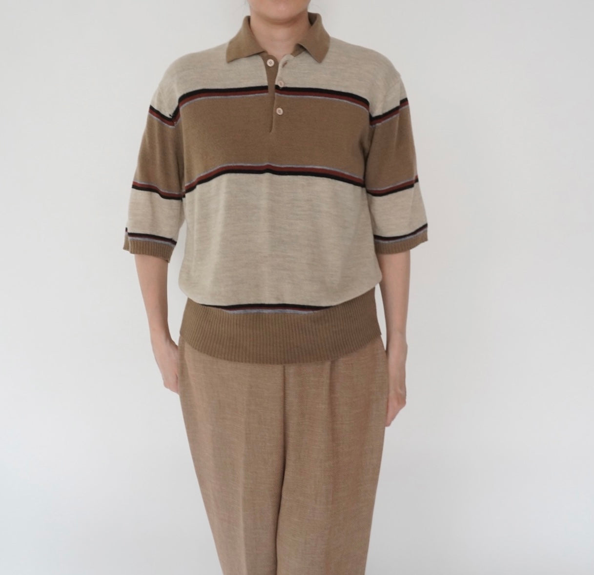 80s Striped Top