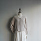 90s Zipped Cotton Top Made in Canada