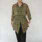 90s Plaid Long Shirt, Jacket