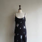 90s Floral Print Maxi Dress Made in USA