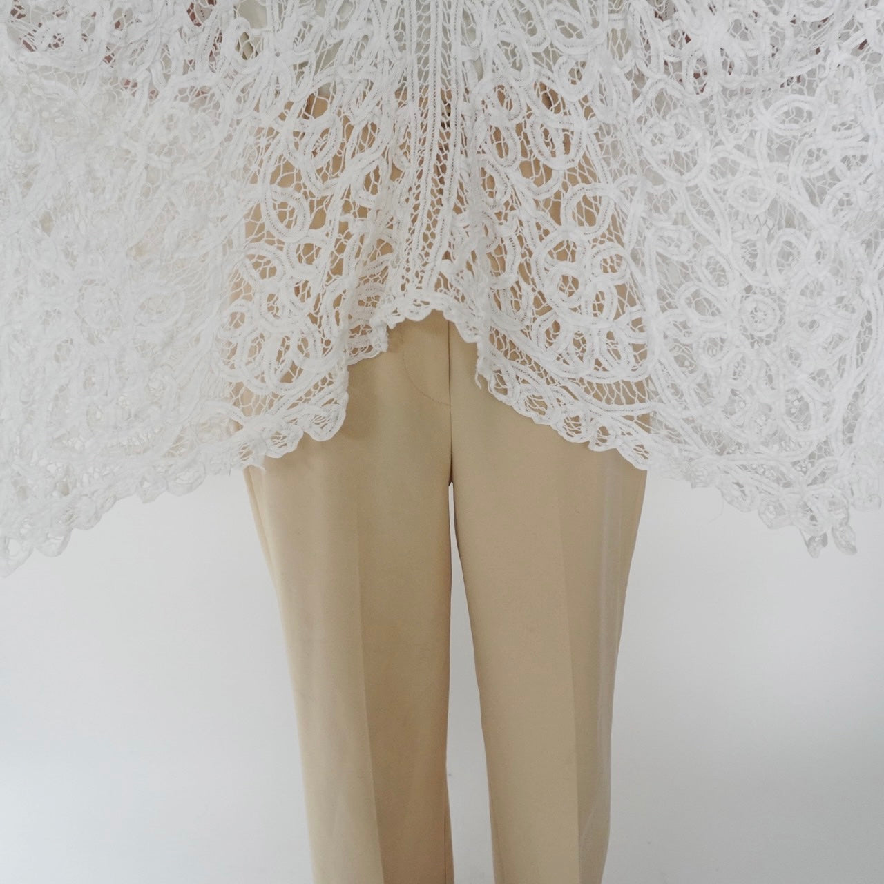 00s Lace Design Top