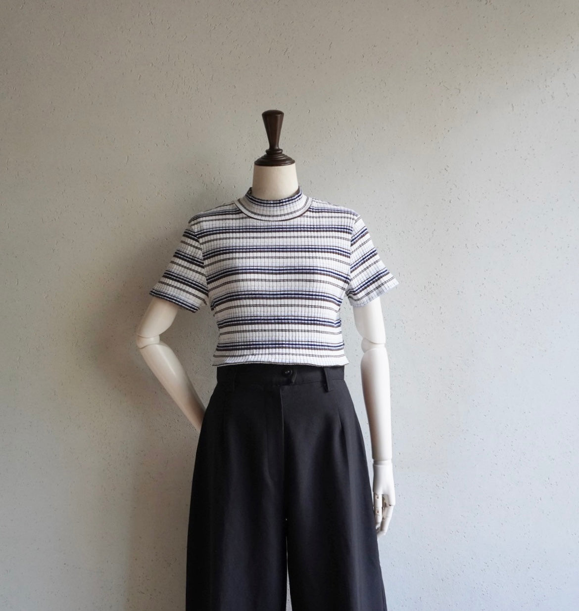 90s Striped Top Made in USA