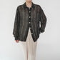 90s EURO Sheer Pattern Shirt