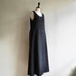 90s EURO Black Sleeveless Dress