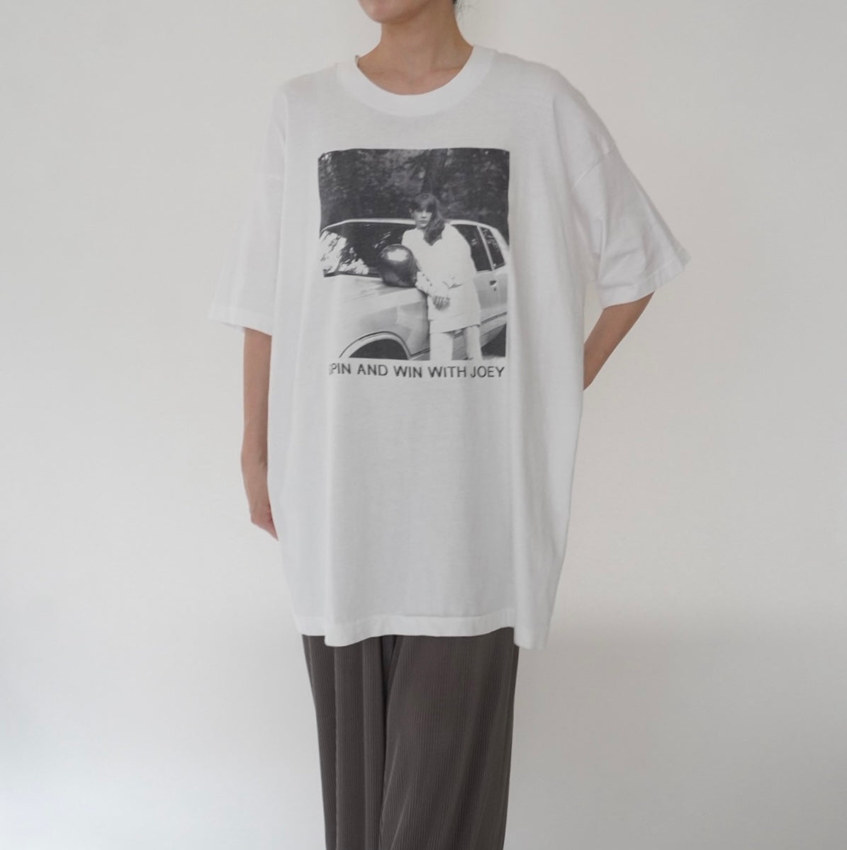90s Photo Printed T-shirt Made in USA
