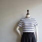 90s Striped Top Made in USA