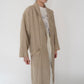 80s Linen Design Coat Made in USA