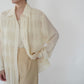 90s Pleated Design Shirt