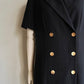 90s Black Long Jacket,Dress