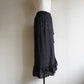70s Lace Design Maxi Skirt