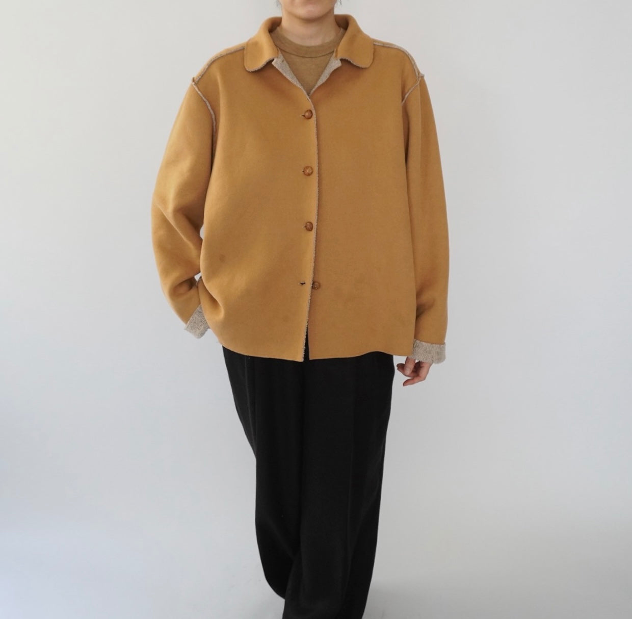 90s Faux Shearling Jacket