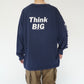 90s Long Sleeves Printed T-shirt Made in USA