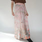70s Printed Maxi Skirt