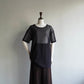 90s Black Sheer Top